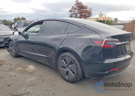 2023 Tesla Model 3 из США, поврежденный, VIN 5YJ3E1EA4PF458691
